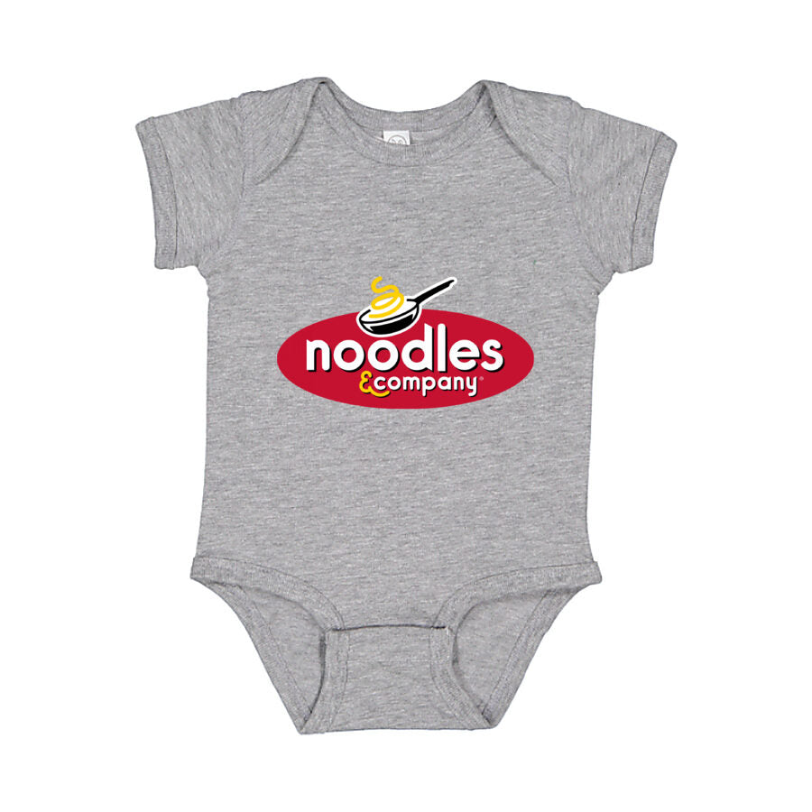 Noodles & Company Baby Romper Onesie - Gray