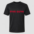 Men's Five Guys Performance T-Shirt - Black