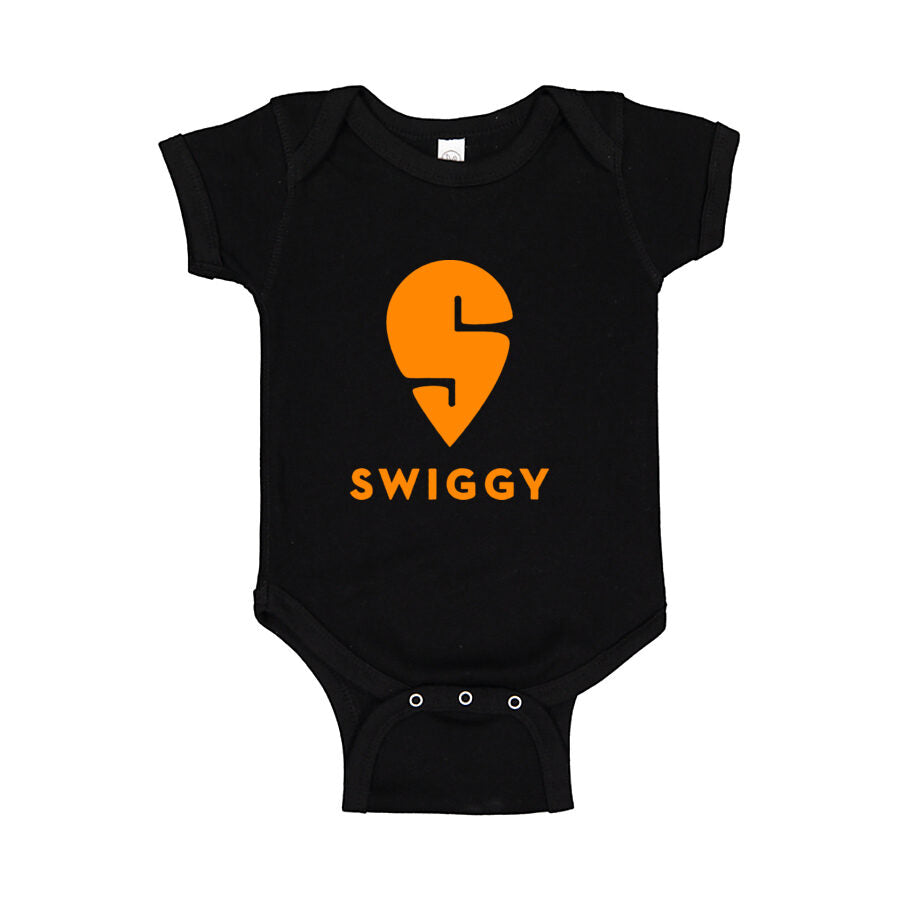 Swiggy Baby Romper Onesie - Black