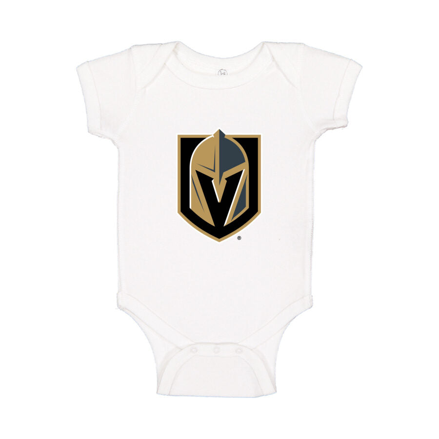 Vegas Golden Knights Baby Romper Onesie - White