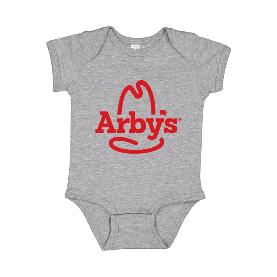 Arby's Baby Romper Onesie - Gray