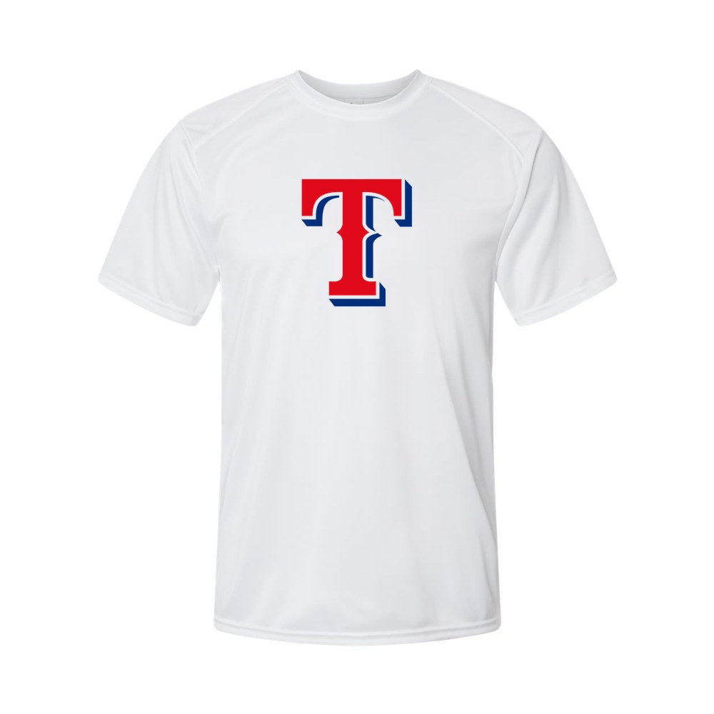 Texas Rangers Polyester T-Shirt - White