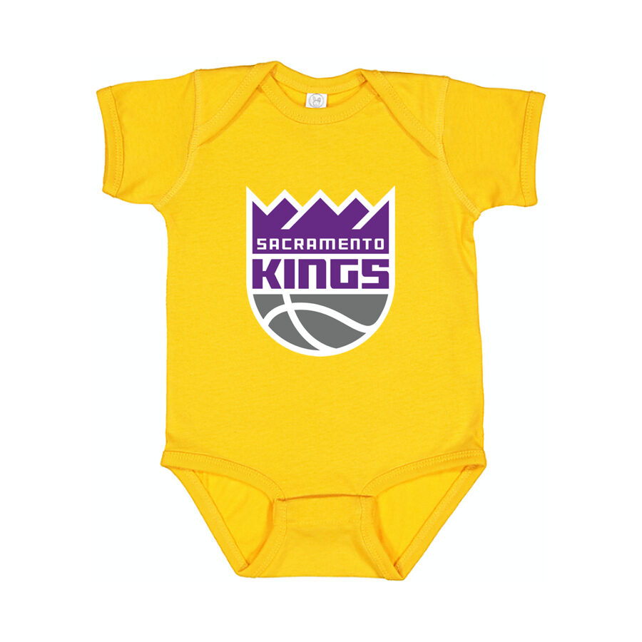 Sacramento Kings Baby Romper Onesie - Yellow