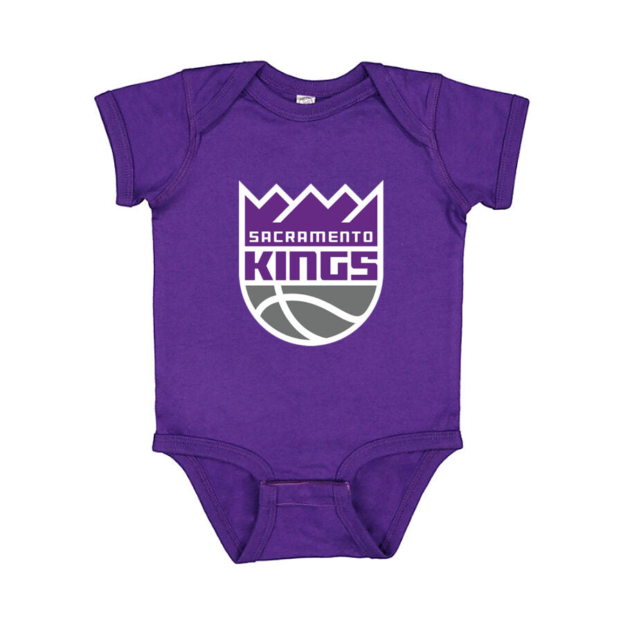 Sacramento Kings Baby Romper Onesie - Purple