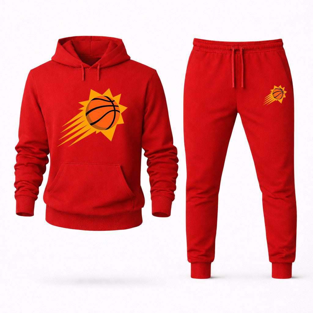 Phoenix Suns Hoodie and Joggers Set - Red