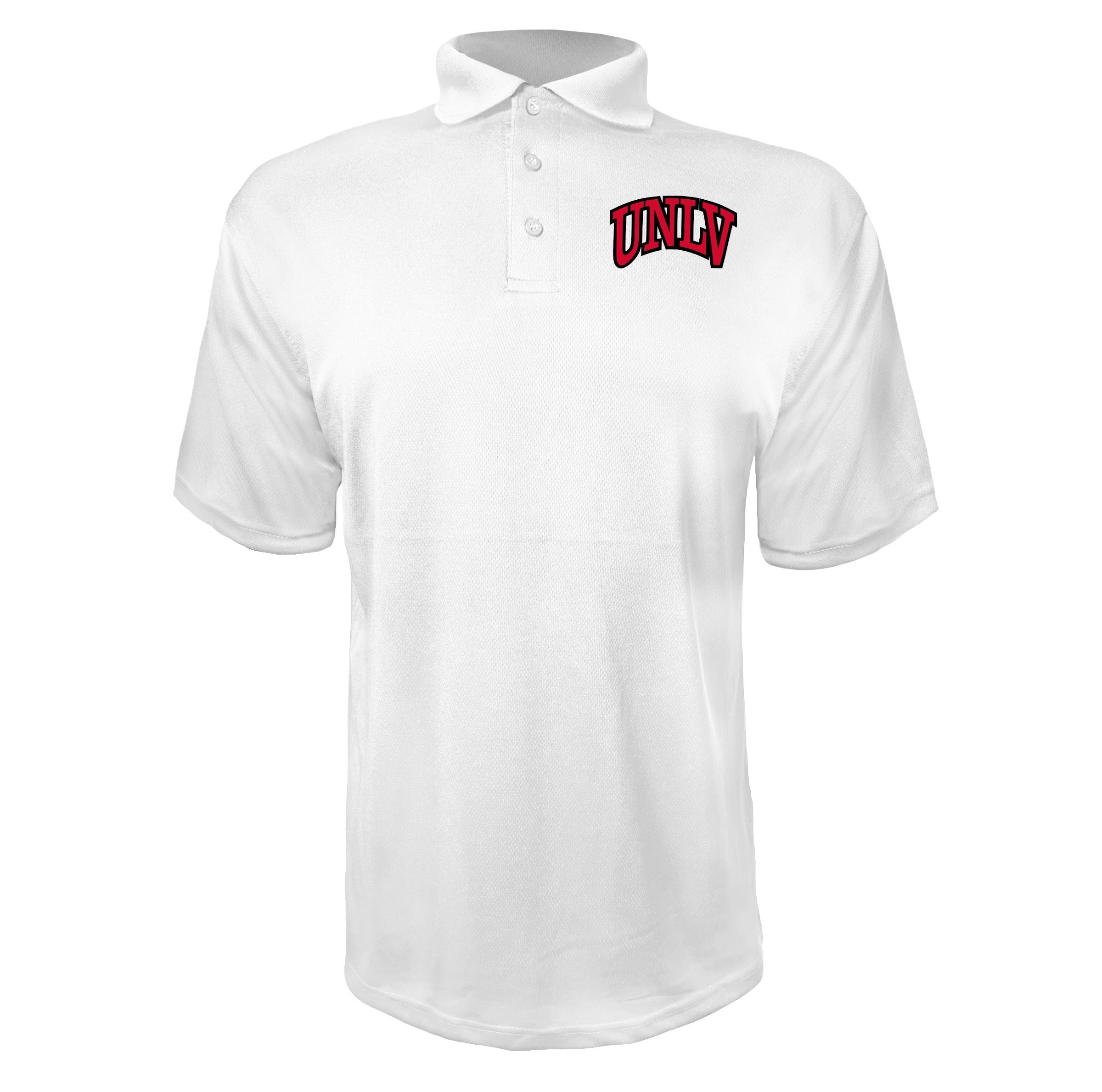 UNLV Rebels White polyester polo