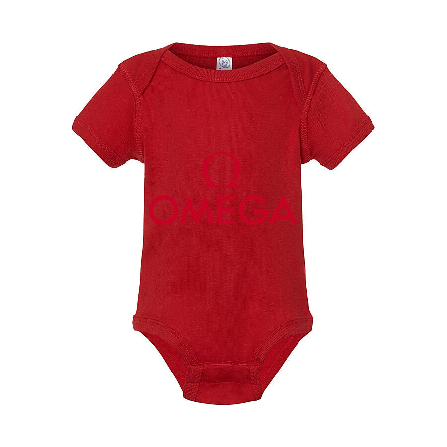 Omega Baby Romper Onesie - Red