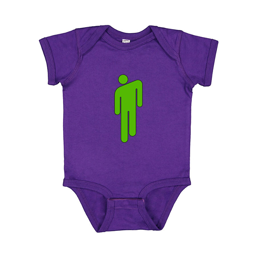 Billie Eilish Baby Romper Onesie - Purple