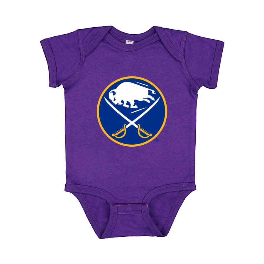 Buffalo Sabres Baby Romper Onesie - Purple