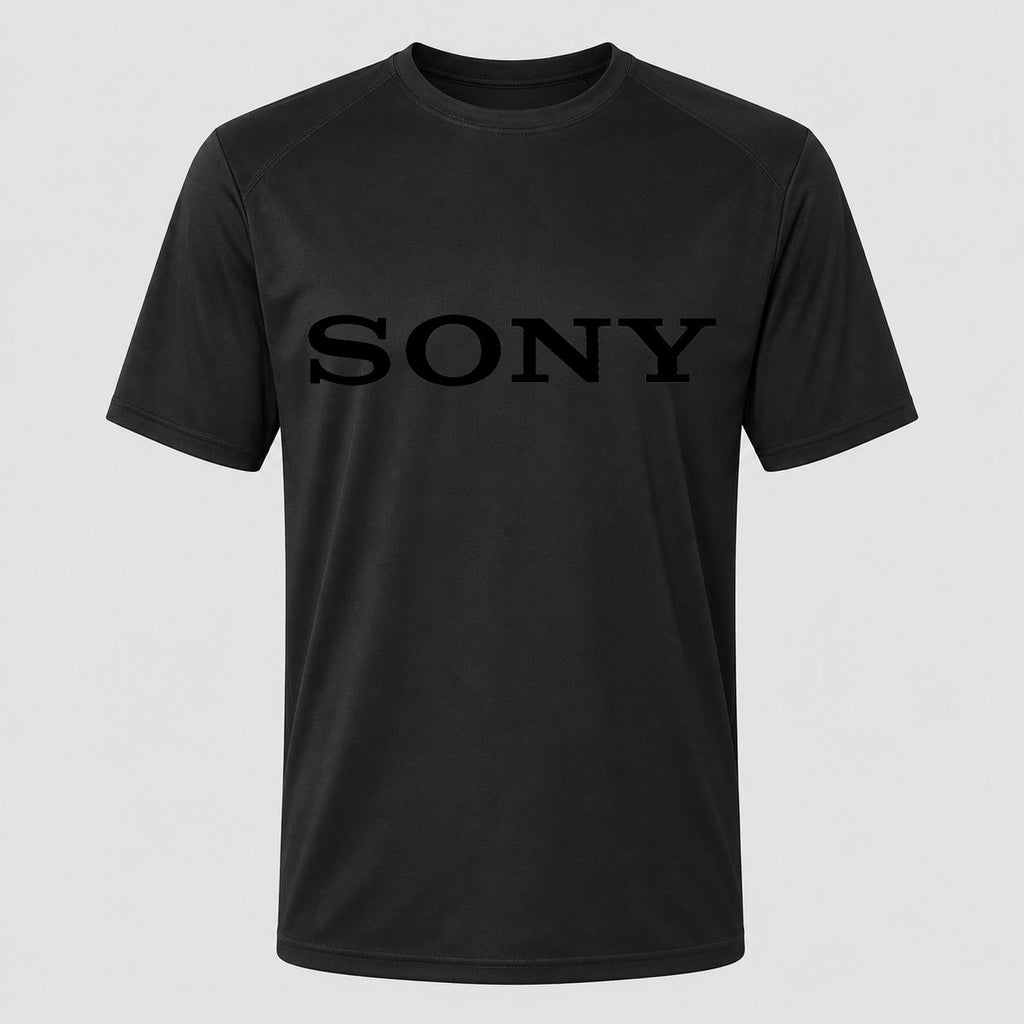 Men's Sony Black Performance T-Shirt - Black