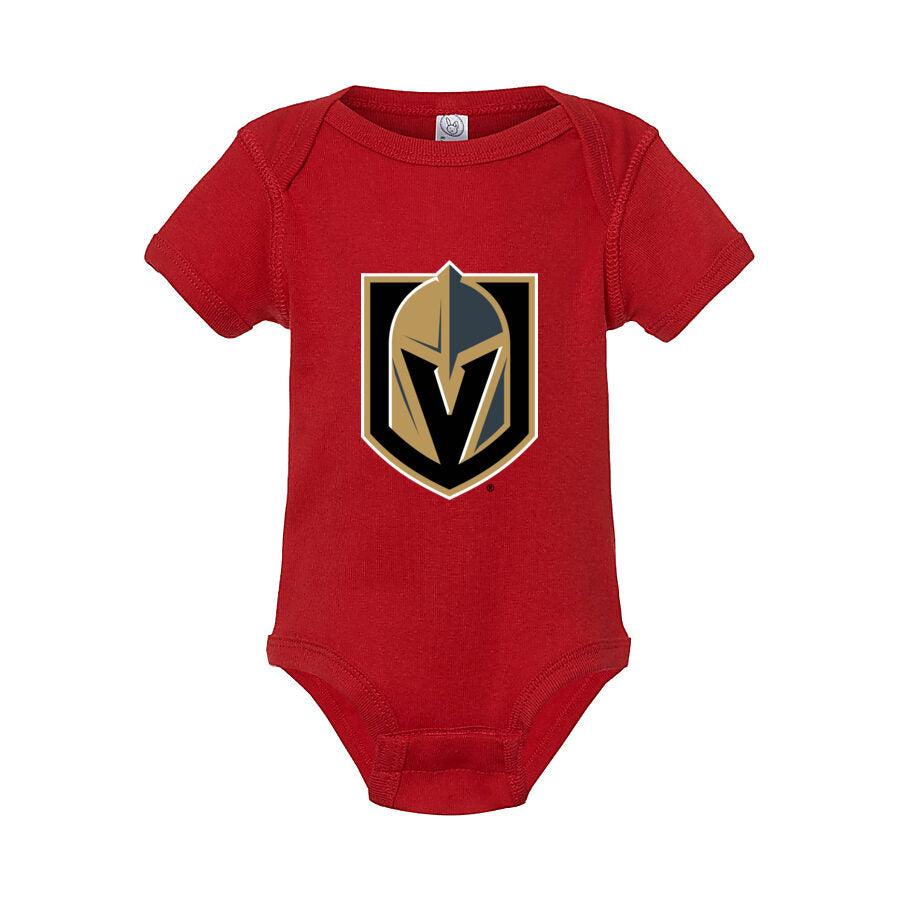 Vegas Golden Knights Baby Romper Onesie - Red