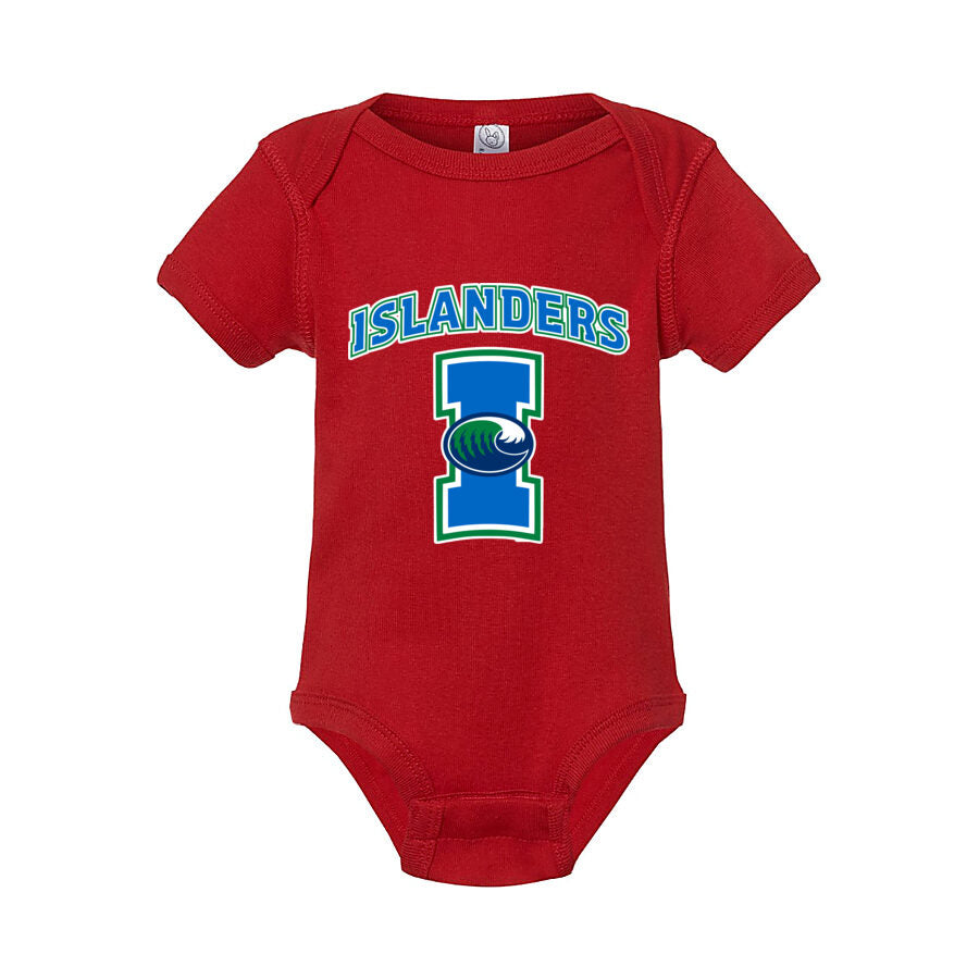 Texas A&M Corpus Christi Islanders Baby Romper Onesie - Red