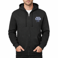 Men's UNF Ospreys Zipper Hoodie - Black
