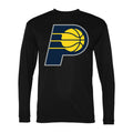 Men's Indiana Pacers Polyester Long Sleeve T-Shirt - Black