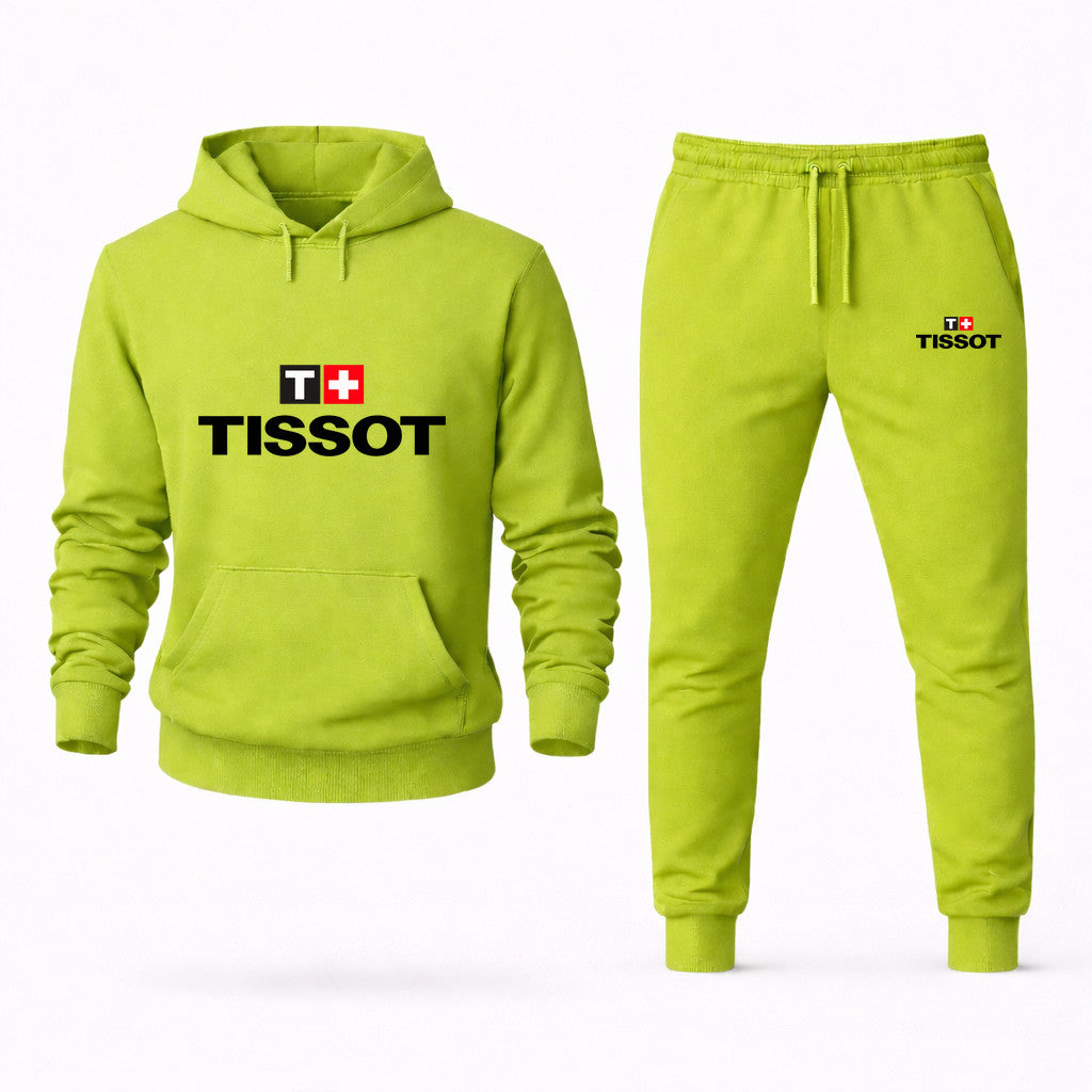 Tissot Hoodie and Joggers Set - Lime Green