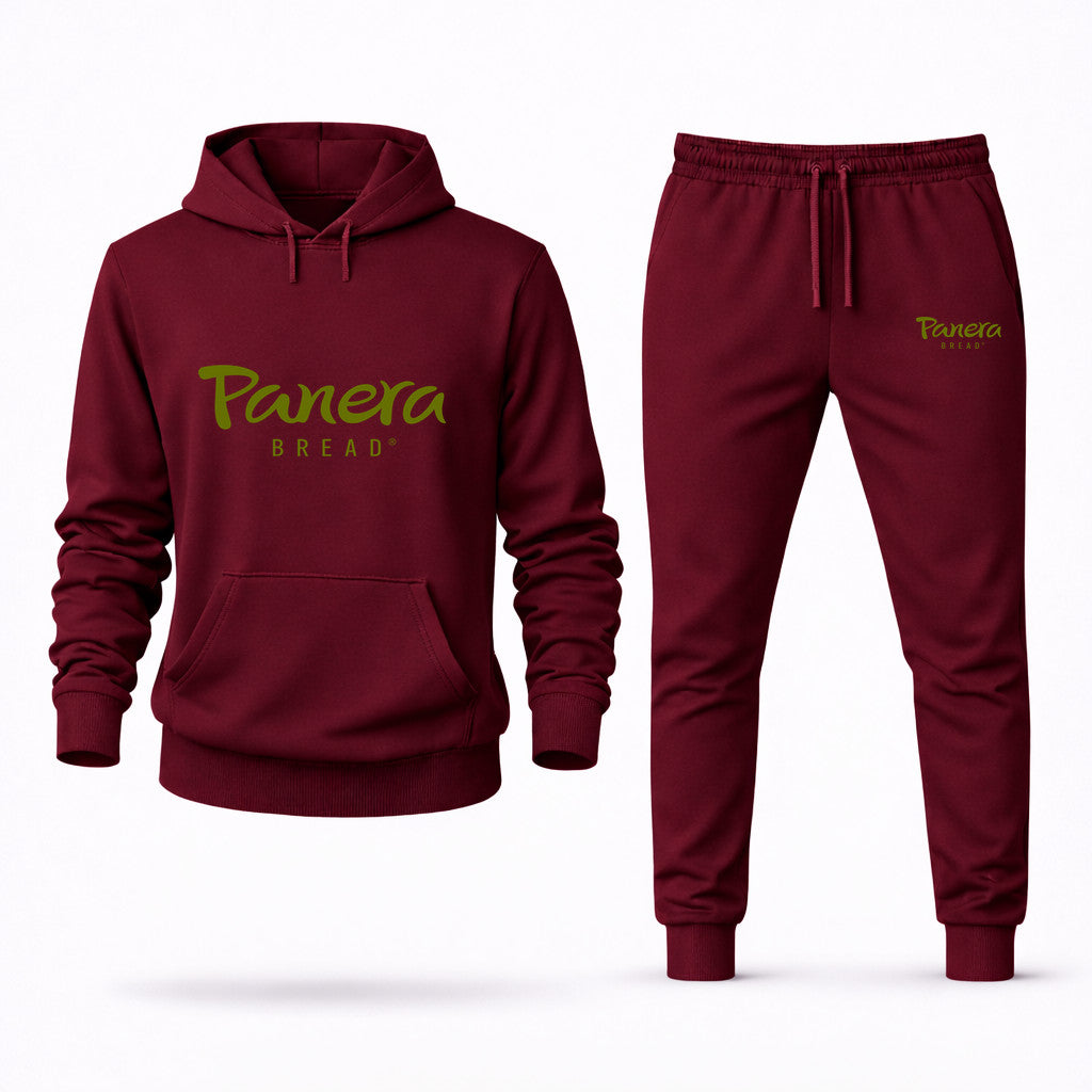 Panera Bread Hoodie and Joggers Set - Burgundy