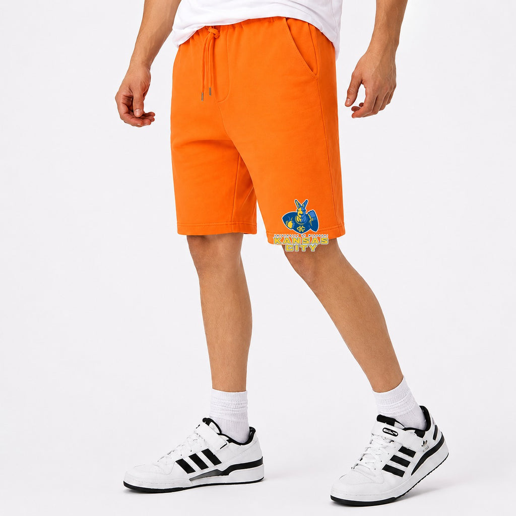 Men's UMKC Kangaroos Logo Cotton Shorts - Orange