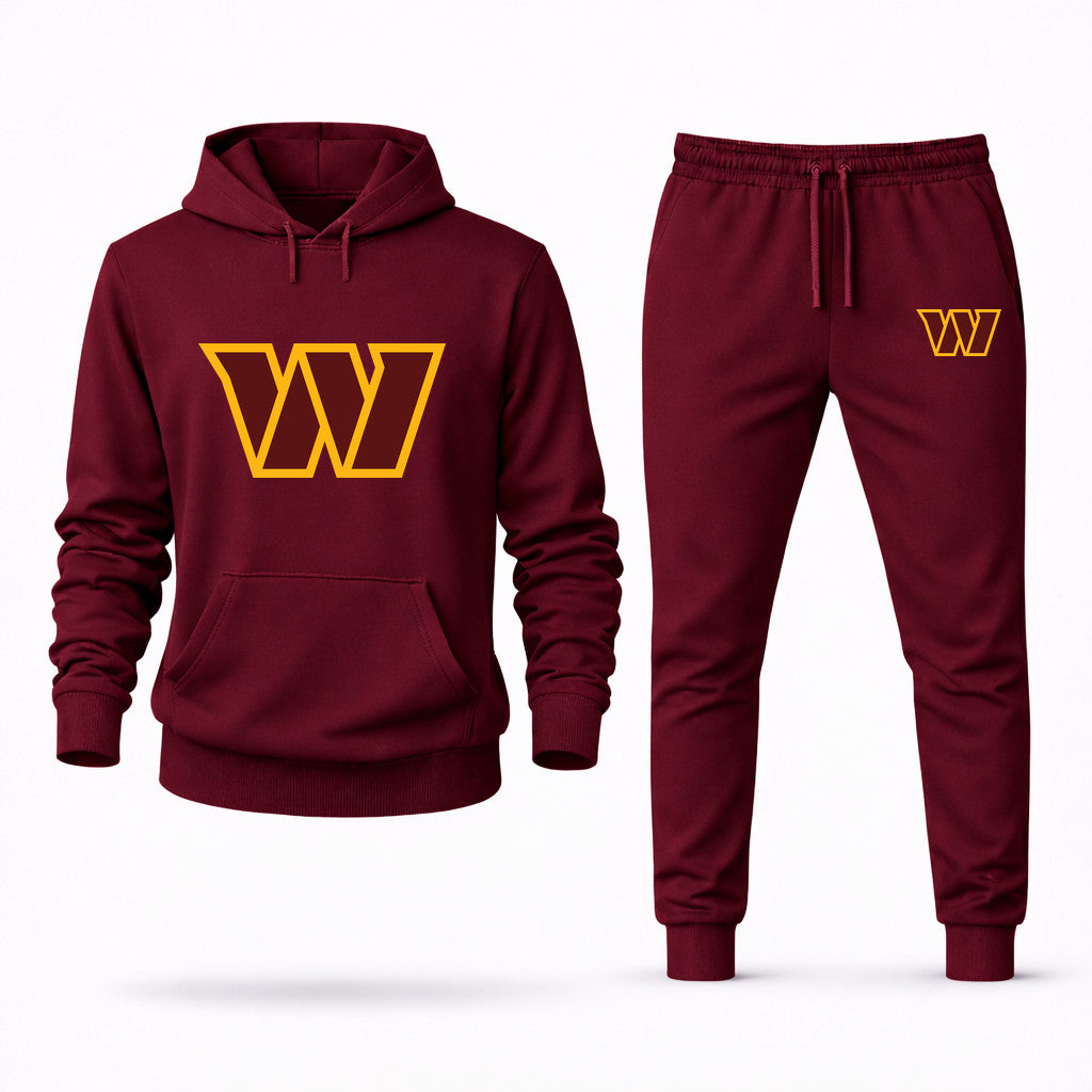 Washington Commanders Hoodie and Joggers Set - Burgundy
