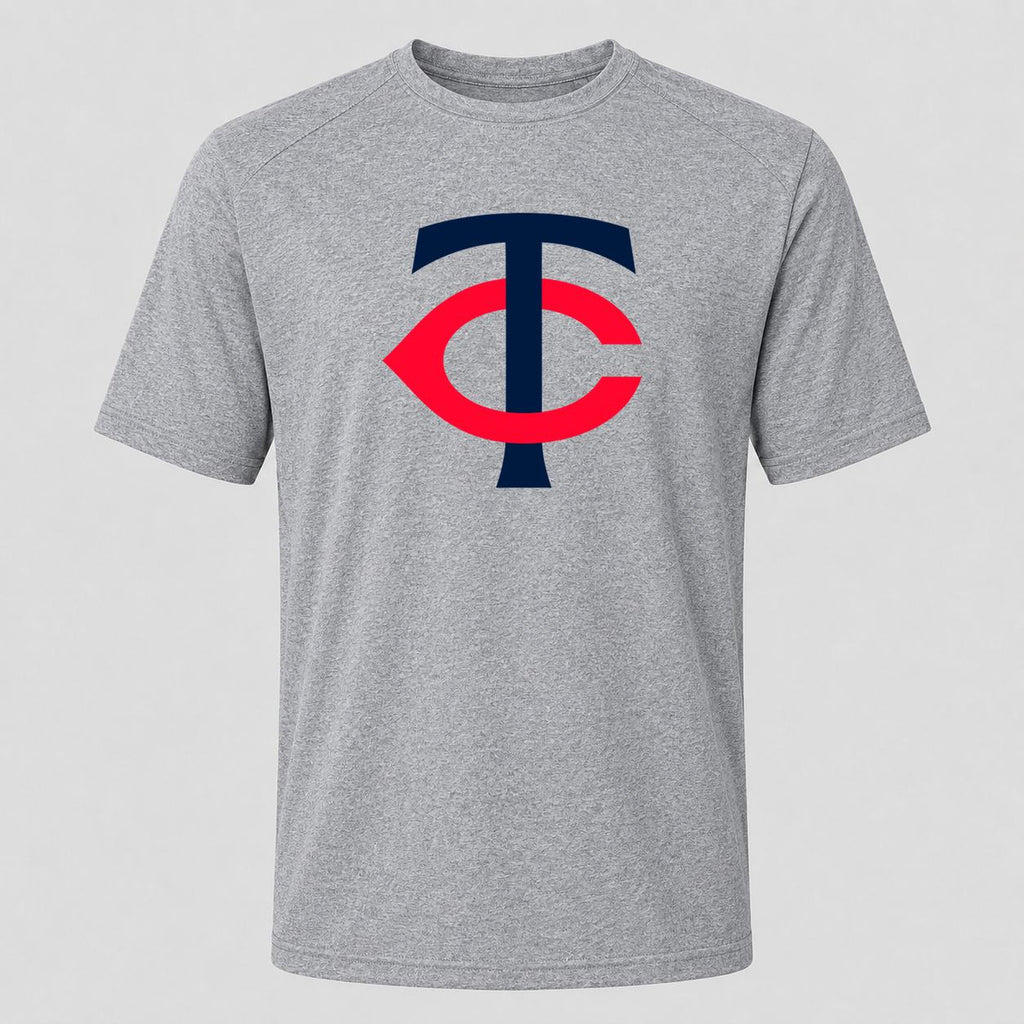 Men's Minnesota Twins Performance T-Shirt - Gray