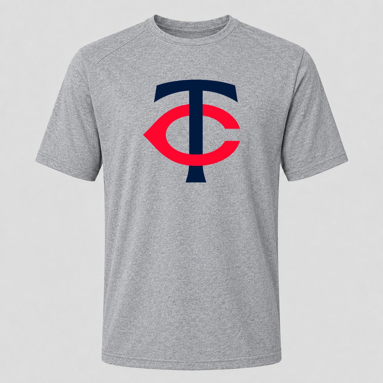 Men's Minnesota Twins Performance T-Shirt - Gray