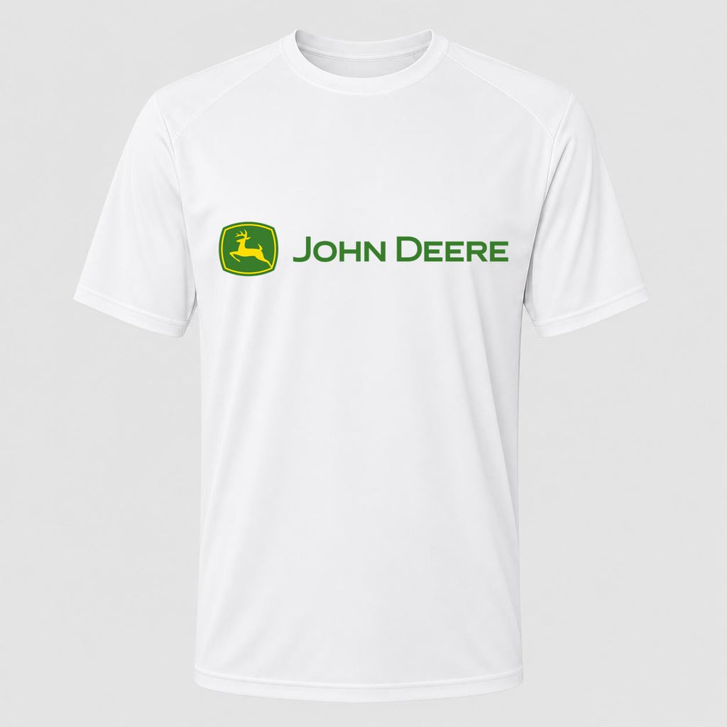 Men's John Deere Performance T-Shirt - White