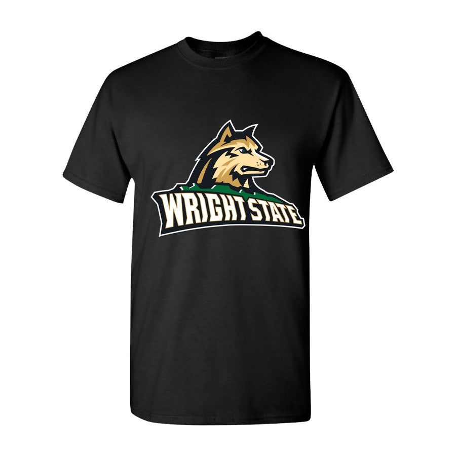 Men's Wright State Raiders Logo Cotton T-Shirt - Black