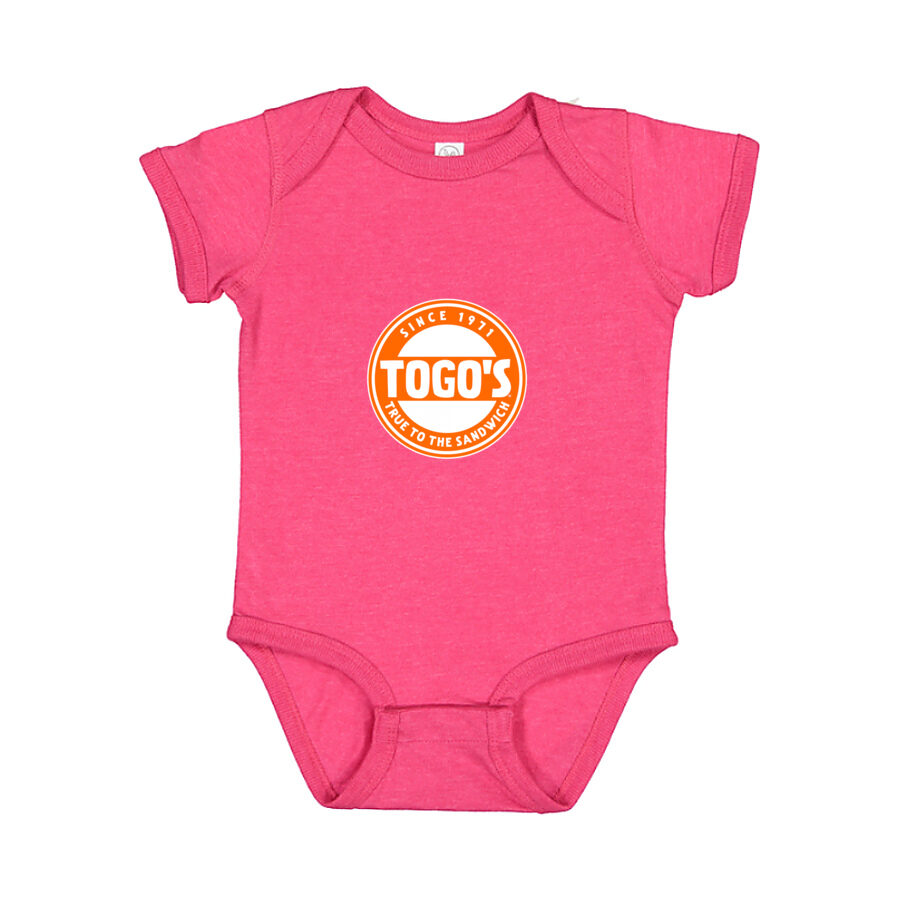 Togo's Baby Romper Onesie - Pink