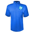 HP men's polyester polo in Blue