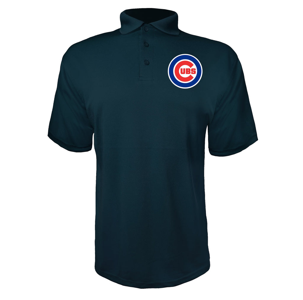 Chicago Cubs Navy polyester polo