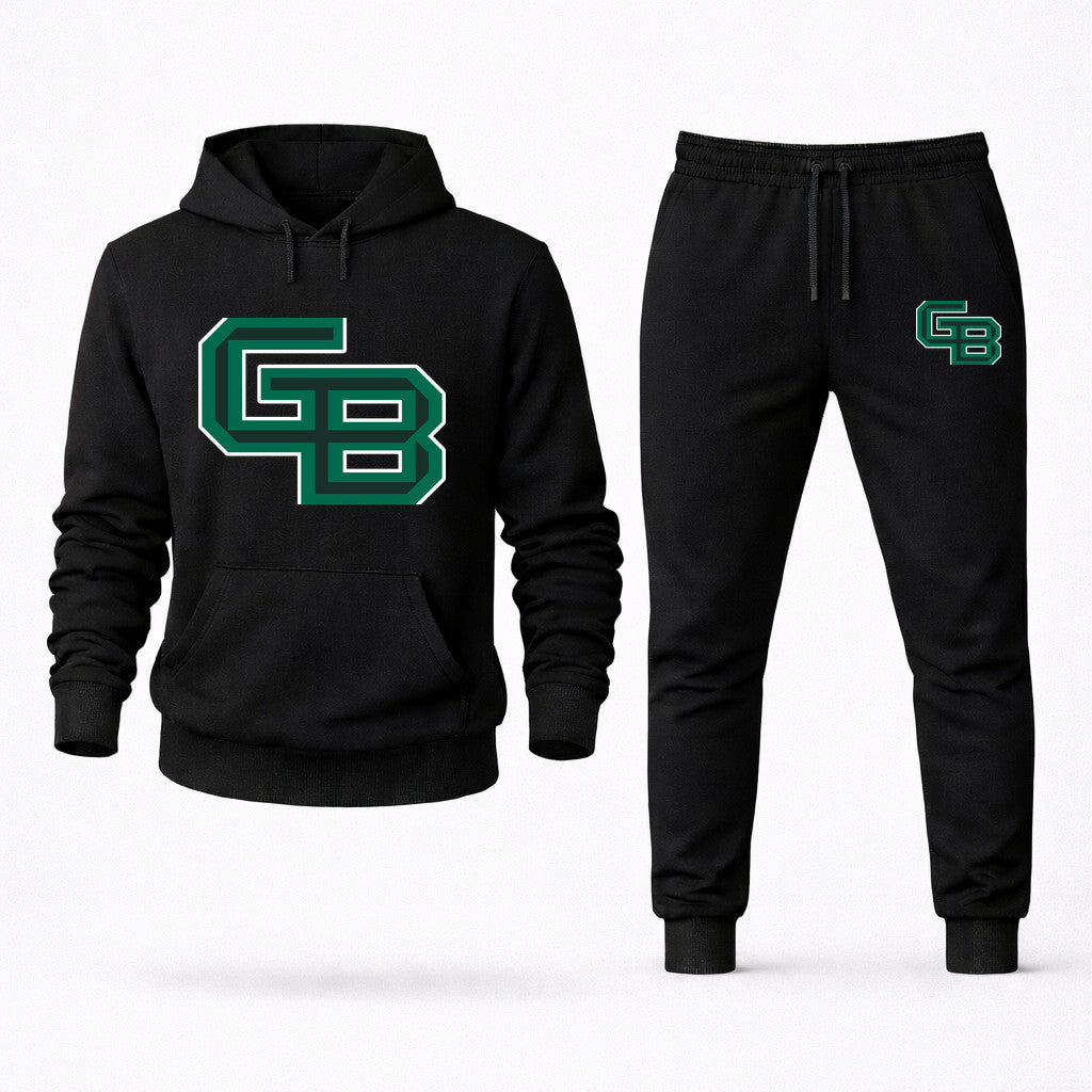 Wisconsin Green Bay Phoenix Hoodie and Joggers Set - Black