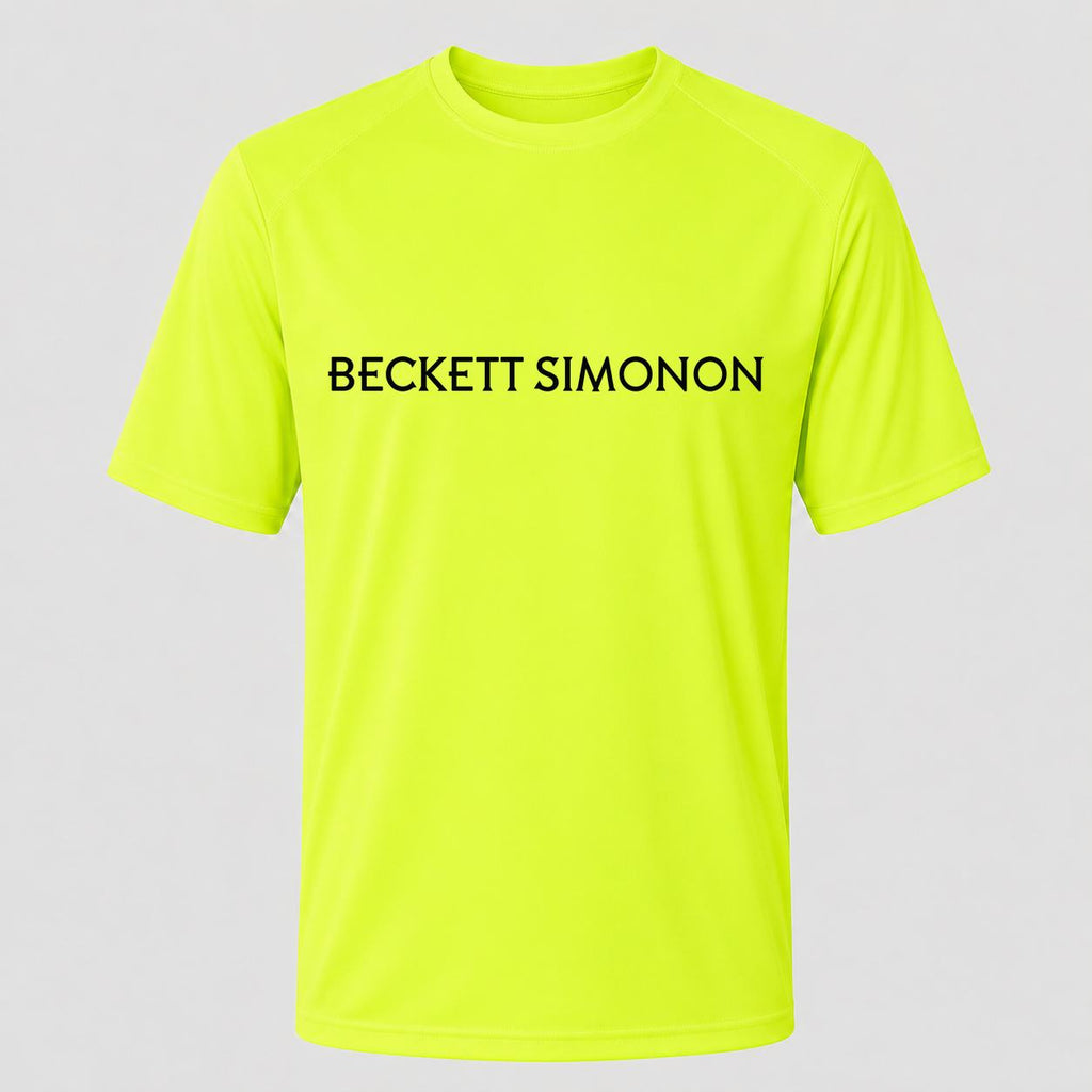 Men's Beckett Simonon Performance T-Shirt - Safety Green