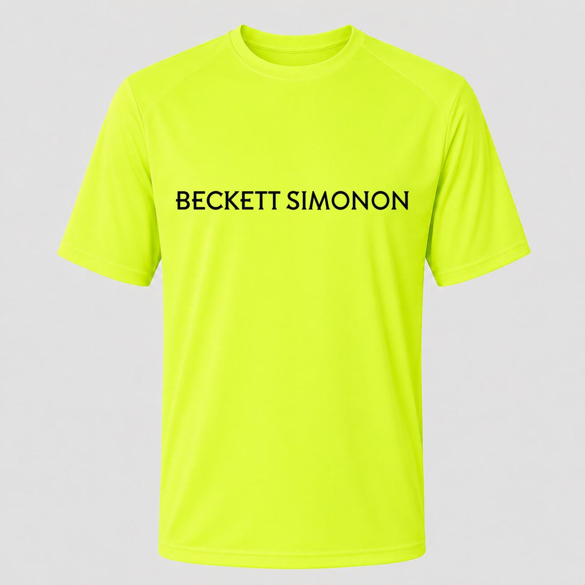 Men's Beckett Simonon Performance T-Shirt - Safety Green