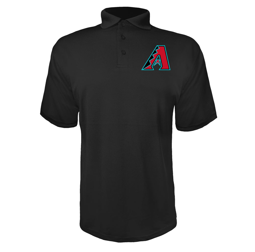 Arizona Diamondbacks Black polyester polo