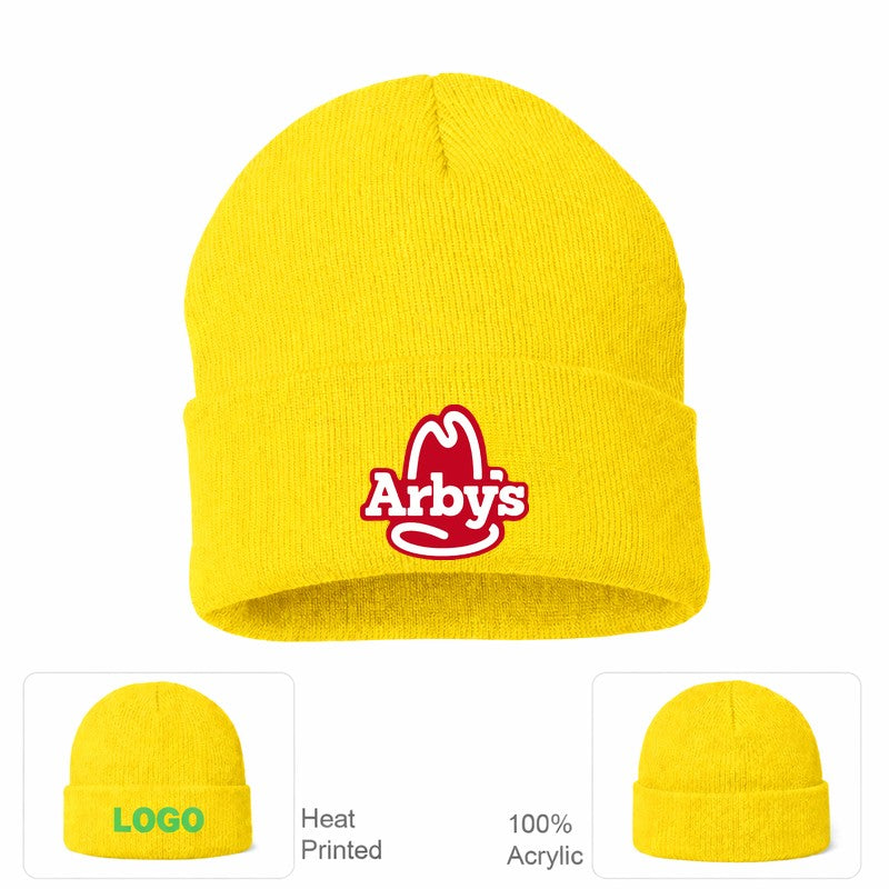 Arby's Beanie Hat - Yellow