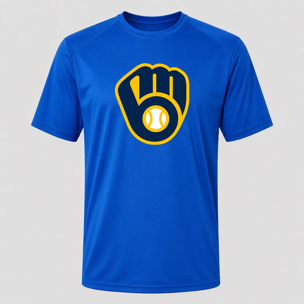 Men's Milwaukee Brewers Performance T-Shirt - Royal Blue