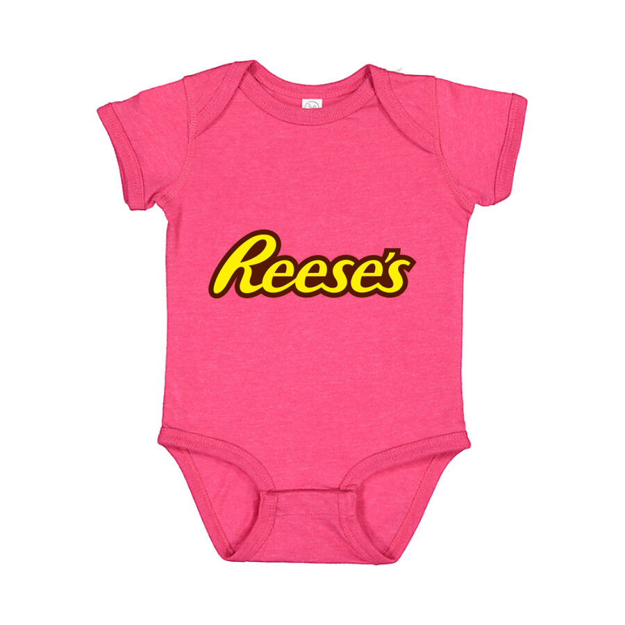 Reese's Baby Romper Onesie - Pink