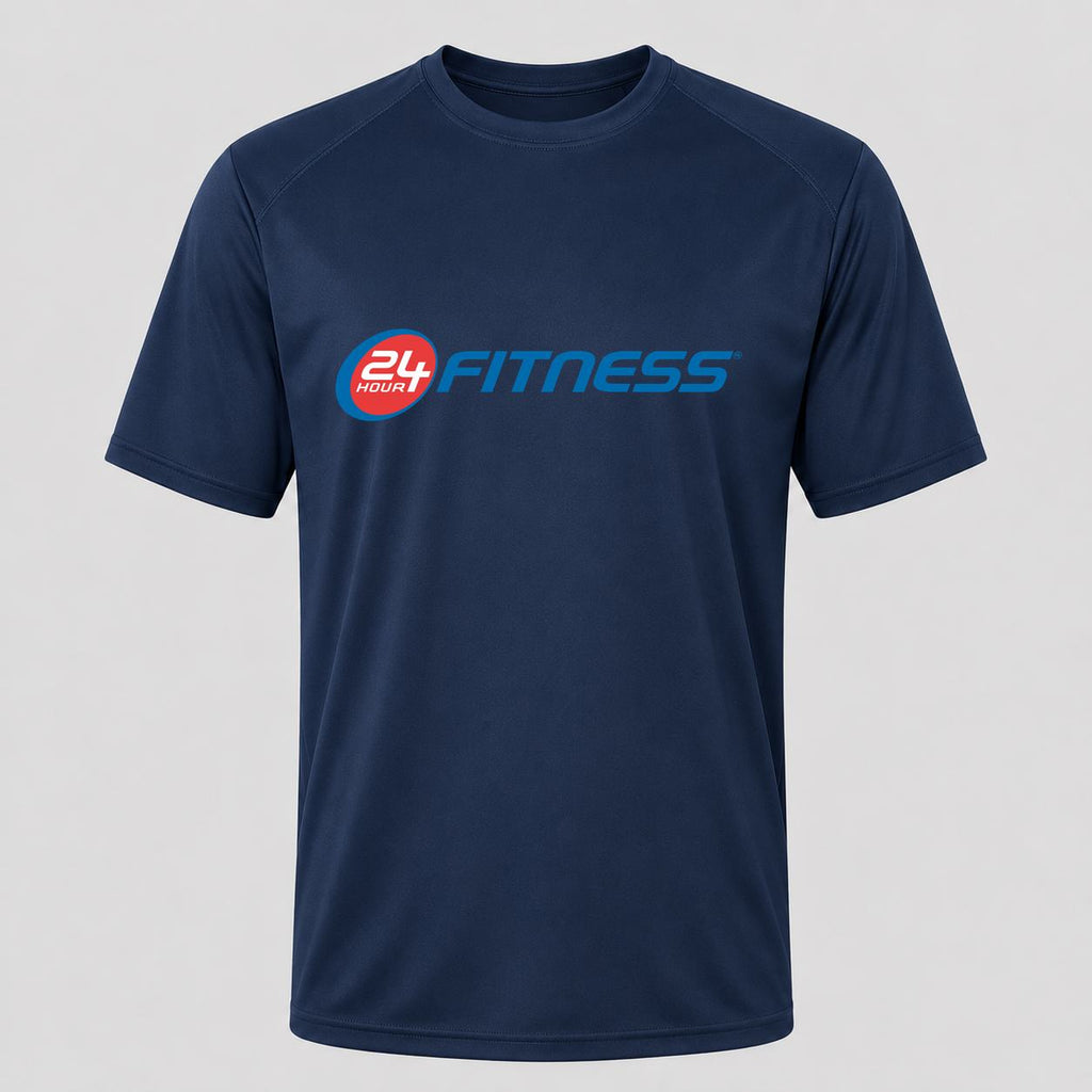Men's 24 Hour Fitness Performance T-Shirt - Navy