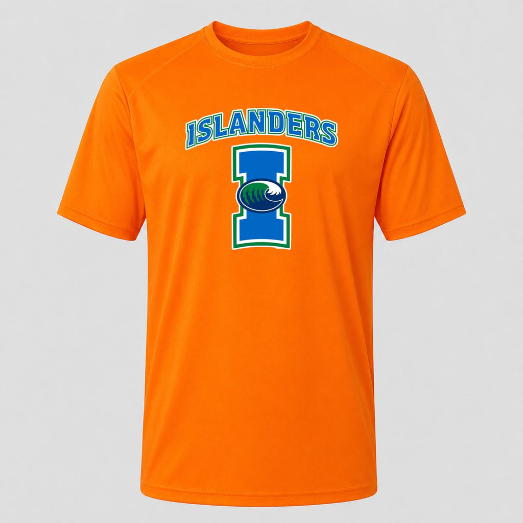 Men's Texas Am Cc Islanders Performance T-Shirt - Orange
