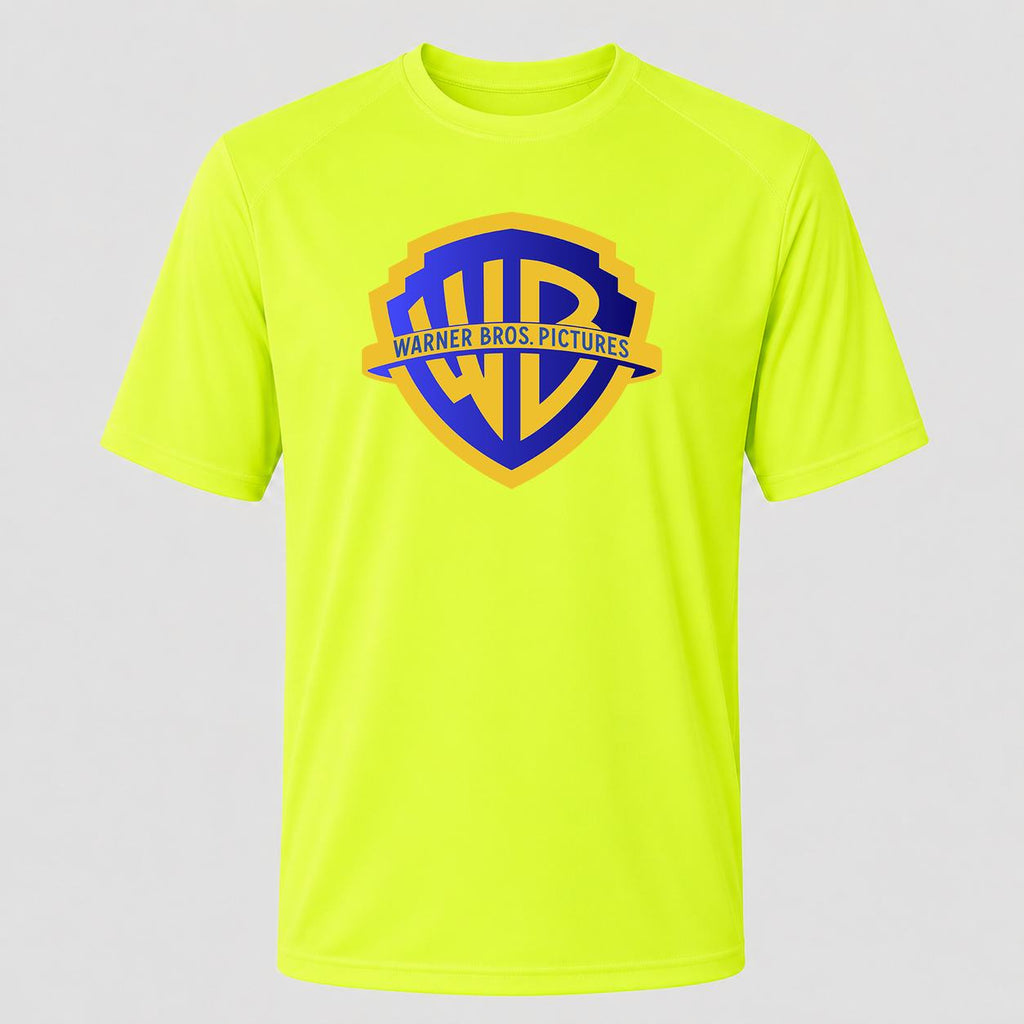 Men's Warner Bros Performance T-Shirt - Safety Green