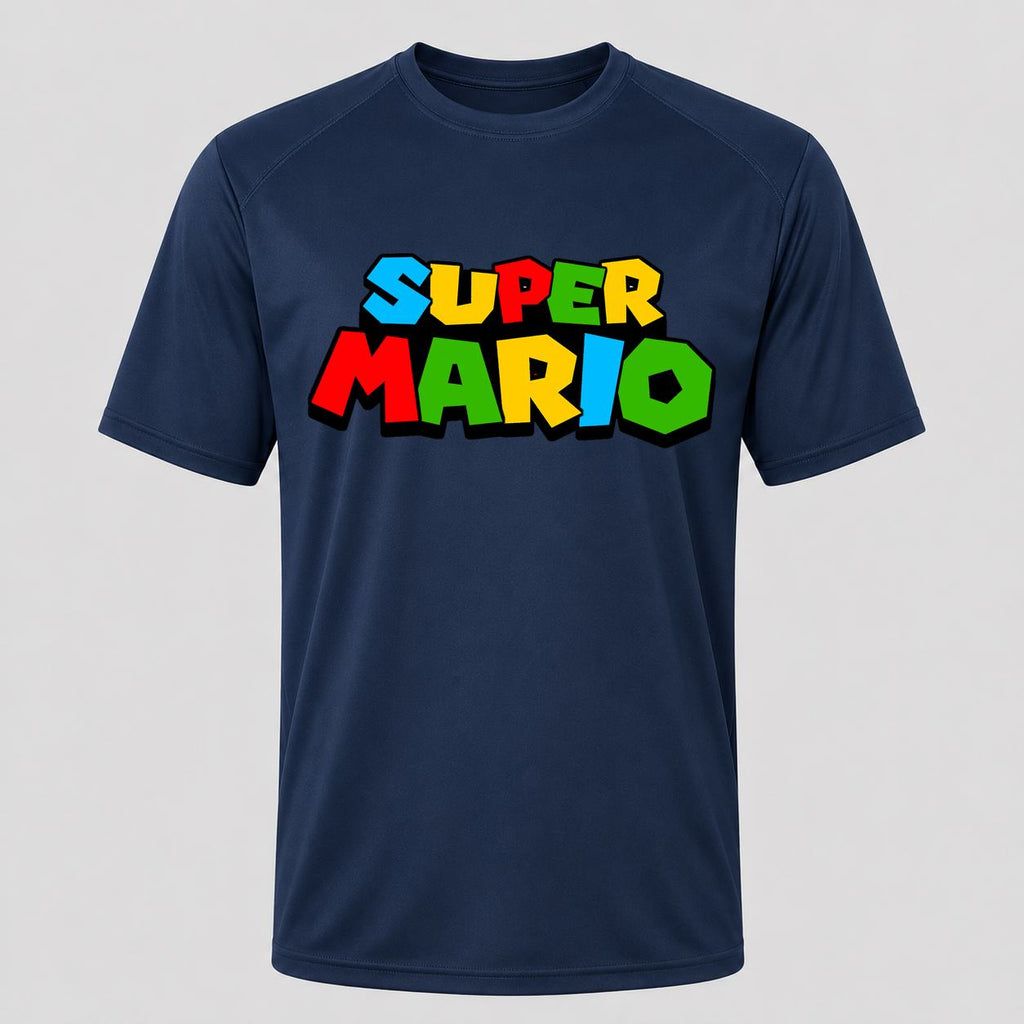 Men's Super Mario Performance T-Shirt - Navy