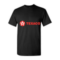 Men's Texaco Logo Cotton T-Shirt - Black