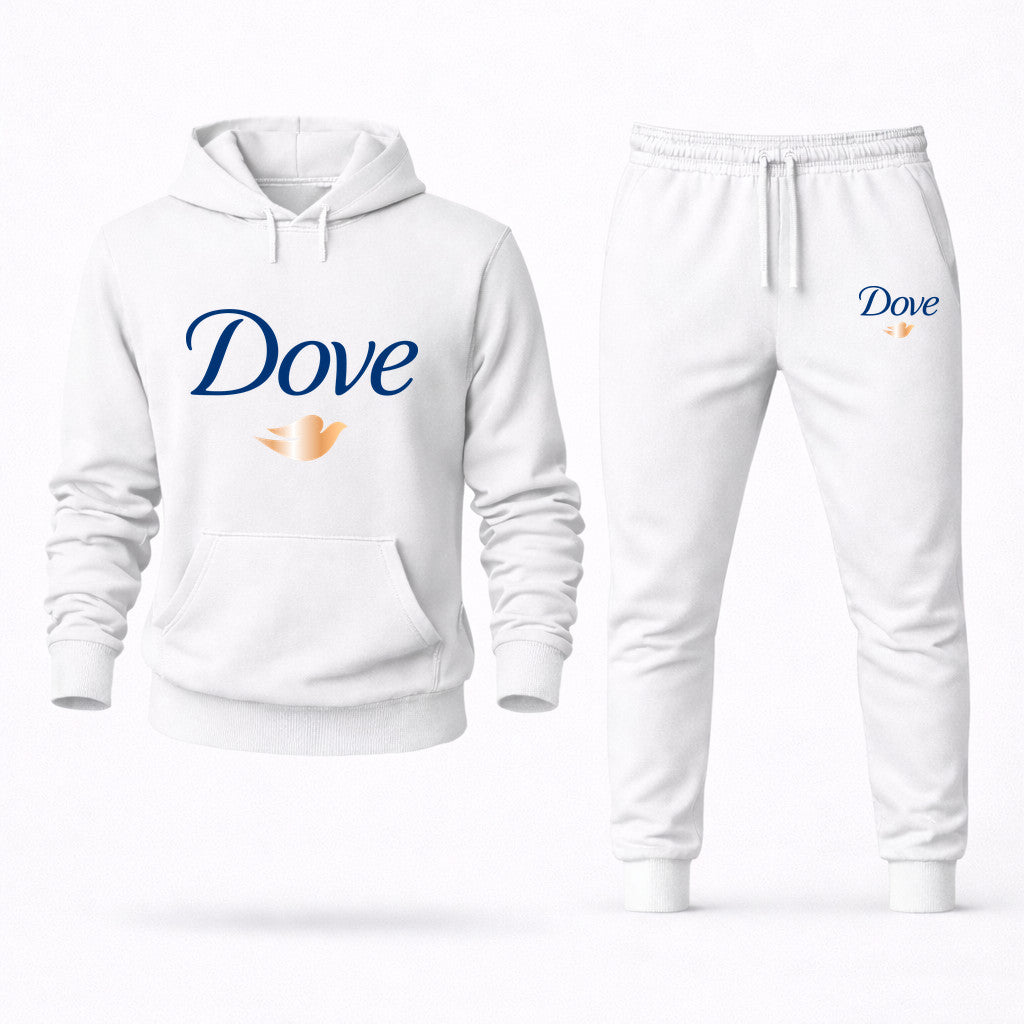 Dove Hoodie and Joggers Set - White