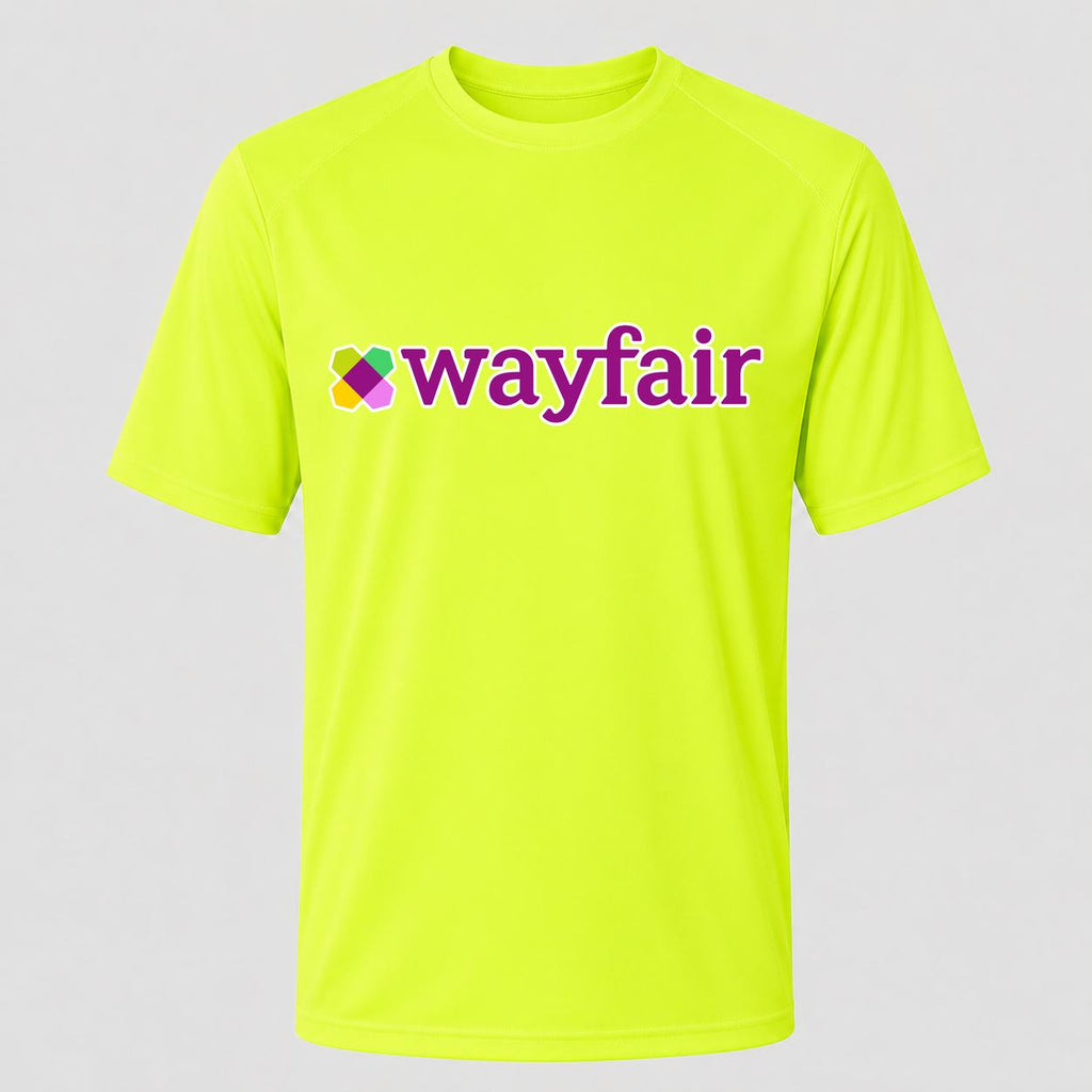 Men's Wayfair Performance T-Shirt - Safety Green