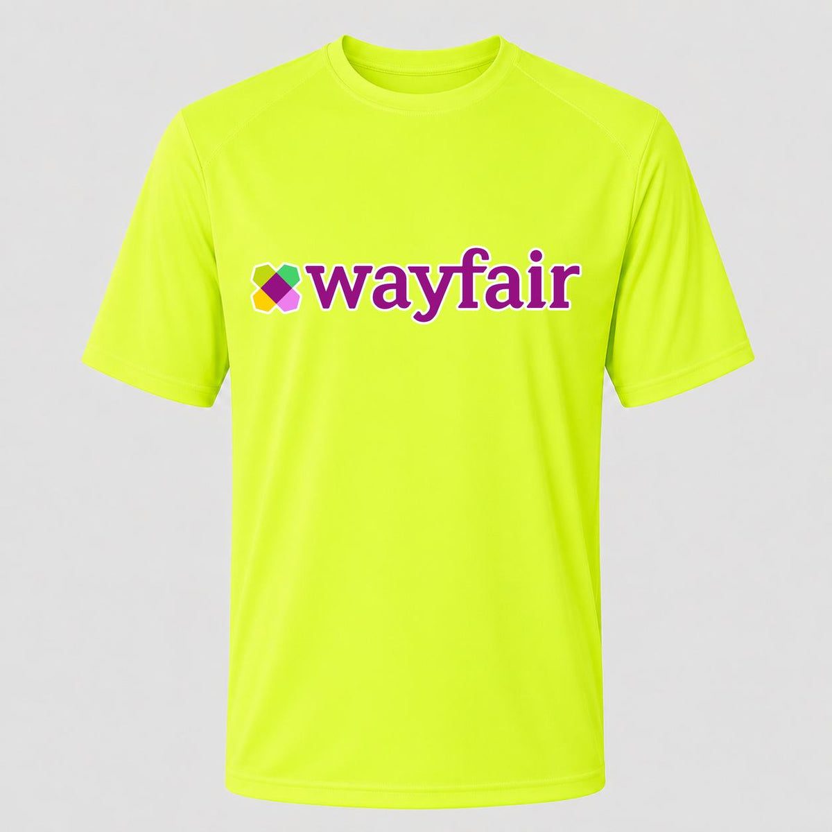 Men's Wayfair Performance T-Shirt - Safety Green