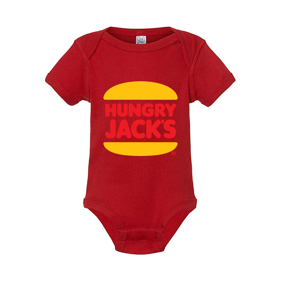 Hungry Jack's Baby Romper Onesie - Red