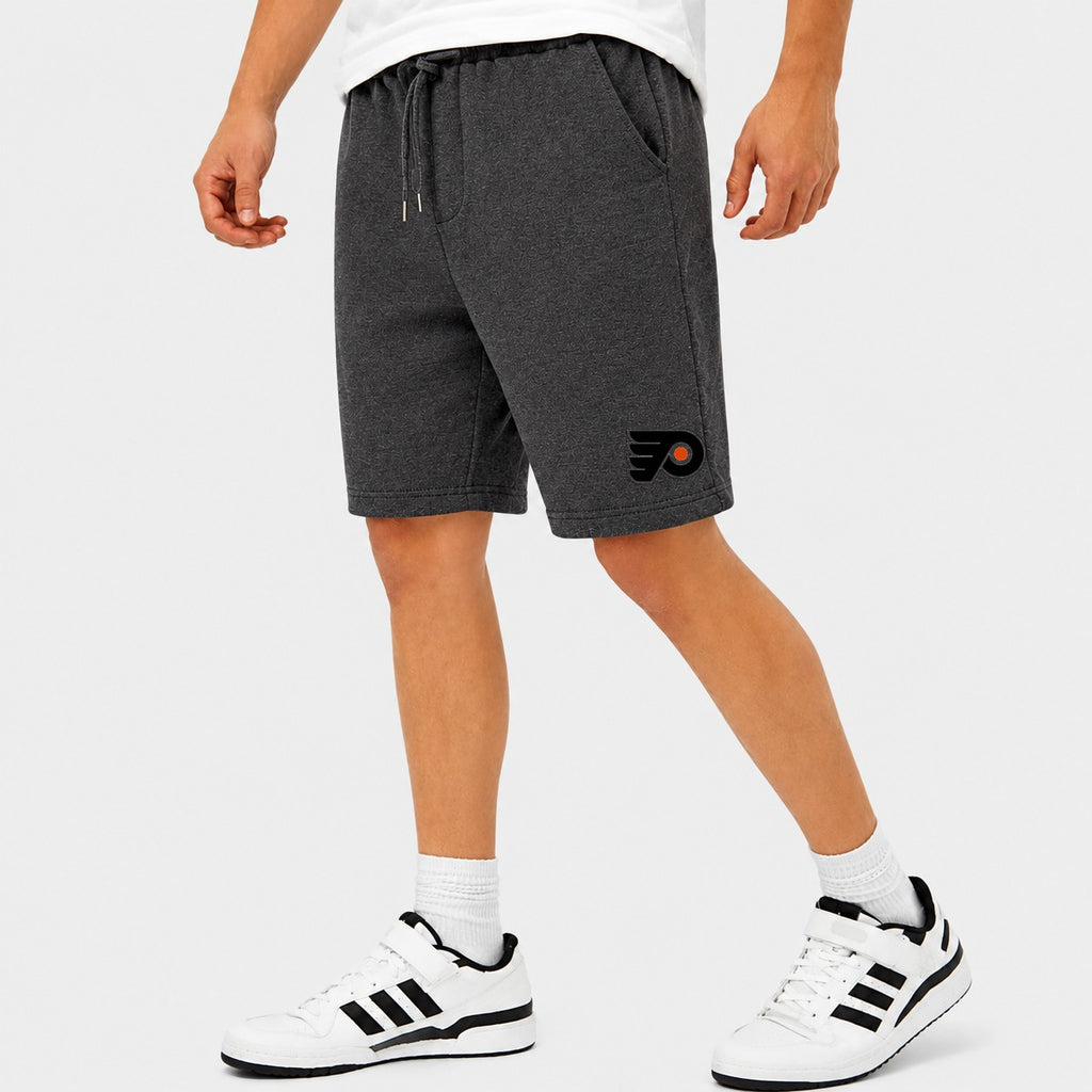 Men's Philadelphia Flyers Cotton Shorts - Charcoal