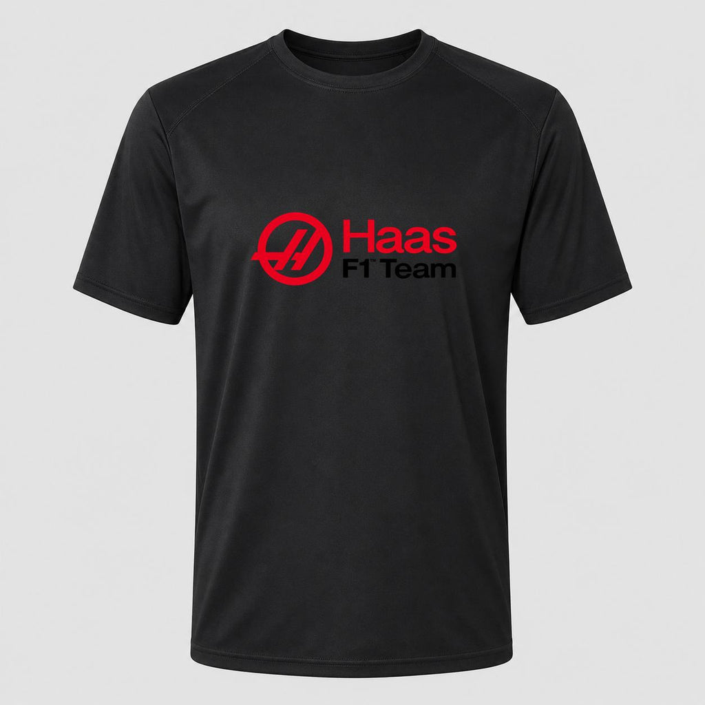 Men's Haas F1 Team Performance T-Shirt - Black
