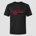 Men's Haas F1 Team Performance T-Shirt - Black
