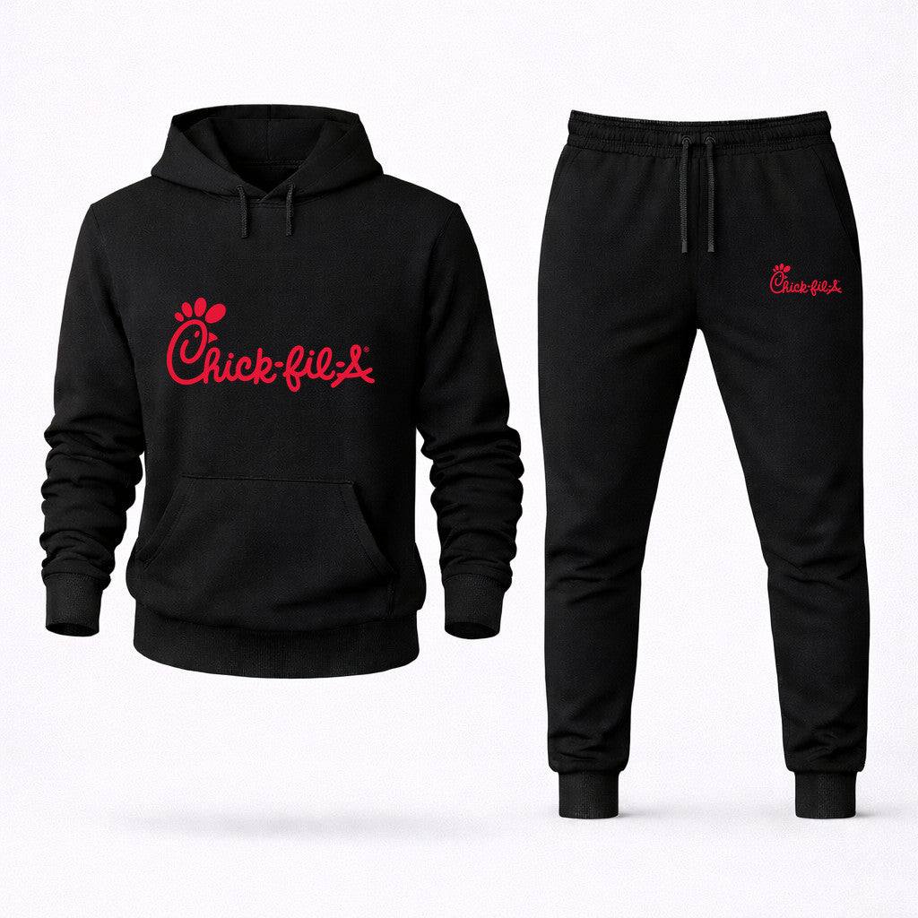 Chick-fil-A Hoodie and Joggers Set - Black
