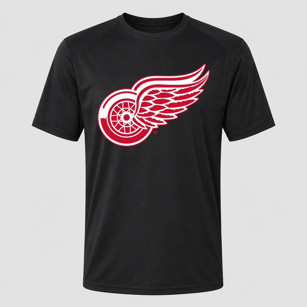 Men's Detroit Red Wings Performance T-Shirt - Black
